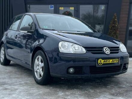 Синий Фольксваген Гольф, объемом двигателя 1.4 л и пробегом 170 тыс. км за 6300 $, фото 1 на Automoto.ua