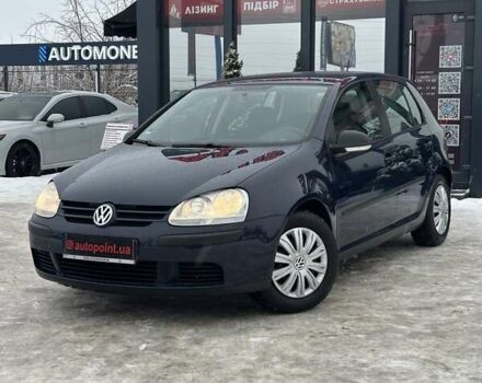 Синий Фольксваген Гольф, объемом двигателя 1.4 л и пробегом 205 тыс. км за 5999 $, фото 1 на Automoto.ua