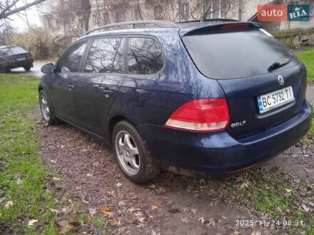 Синий Фольксваген Гольф, объемом двигателя 1.6 л и пробегом 205 тыс. км за 6300 $, фото 1 на Automoto.ua