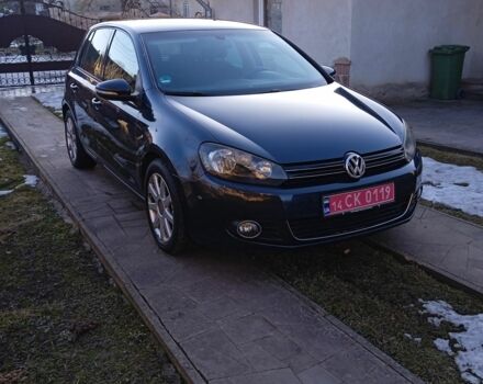 Синий Фольксваген Гольф, объемом двигателя 1.4 л и пробегом 220 тыс. км за 6900 $, фото 1 на Automoto.ua