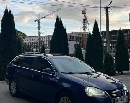 Синий Фольксваген Гольф, объемом двигателя 1.9 л и пробегом 232 тыс. км за 6650 $, фото 1 на Automoto.ua