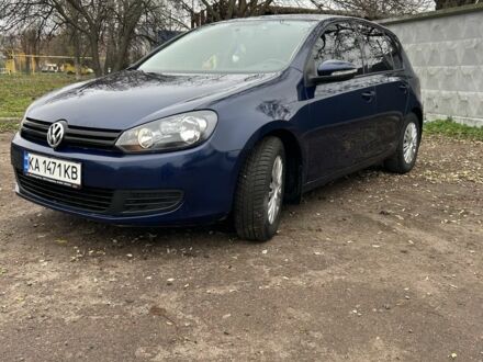 Синий Фольксваген Гольф, объемом двигателя 1.6 л и пробегом 213 тыс. км за 7200 $, фото 1 на Automoto.ua