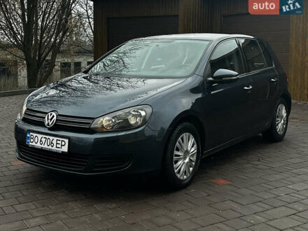 Синий Фольксваген Гольф, объемом двигателя 1.6 л и пробегом 218 тыс. км за 6999 $, фото 1 на Automoto.ua