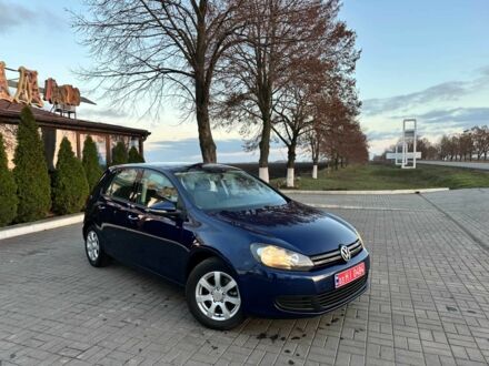 Синий Фольксваген Гольф, объемом двигателя 1.4 л и пробегом 224 тыс. км за 7350 $, фото 1 на Automoto.ua
