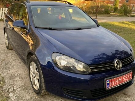 Синий Фольксваген Гольф, объемом двигателя 1.4 л и пробегом 266 тыс. км за 6395 $, фото 1 на Automoto.ua