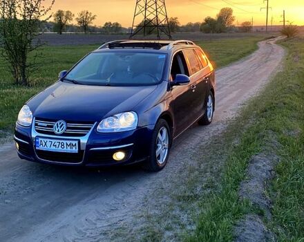 Синий Фольксваген Гольф, объемом двигателя 1.9 л и пробегом 318 тыс. км за 7000 $, фото 1 на Automoto.ua