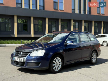 Фольксваген Гольф 2009 в Киеве на Automoto.ua Синий Фольксваген Гольф, объемом двигателя 1.97 л и пробегом 375 тыс. км за 6200 $, фото 1 на Automoto.ua