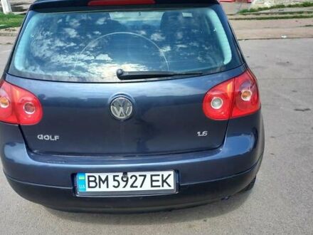 Синий Фольксваген Гольф, объемом двигателя 1.6 л и пробегом 223 тыс. км за 6000 $, фото 1 на Automoto.ua