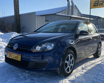 Синий Фольксваген Гольф, объемом двигателя 1.4 л и пробегом 216 тыс. км за 7500 $, фото 1 на Automoto.ua