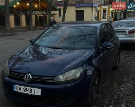 Синий Фольксваген Гольф, объемом двигателя 1.2 л и пробегом 196 тыс. км за 7000 $, фото 1 на Automoto.ua