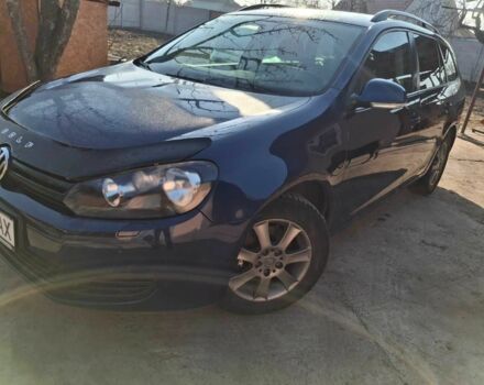 Синий Фольксваген Гольф, объемом двигателя 1.6 л и пробегом 250 тыс. км за 6800 $, фото 1 на Automoto.ua