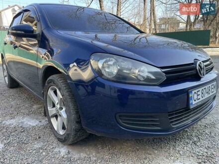 Фольксваген Гольф 2010 в Сторожинце на Automoto.ua Синий Фольксваген Гольф, объемом двигателя 1.6 л и пробегом 290 тыс. км за 7000 $, фото 1 на Automoto.ua