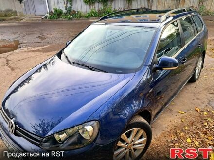 Синий Фольксваген Гольф, объемом двигателя 1.6 л и пробегом 195 тыс. км за 7700 $, фото 1 на Automoto.ua