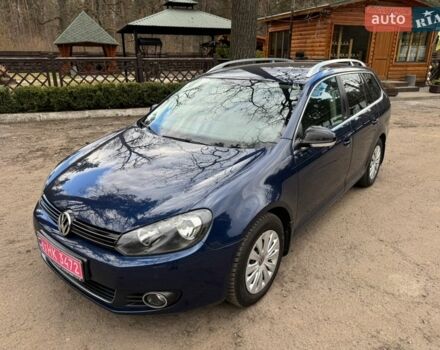 Синий Фольксваген Гольф, объемом двигателя 1.4 л и пробегом 227 тыс. км за 6800 $, фото 1 на Automoto.ua