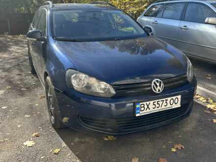 Синий Фольксваген Гольф, объемом двигателя 1.6 л и пробегом 285 тыс. км за 8900 $, фото 1 на Automoto.ua