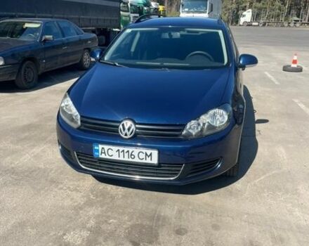 Синий Фольксваген Гольф, объемом двигателя 1.6 л и пробегом 185 тыс. км за 8550 $, фото 1 на Automoto.ua