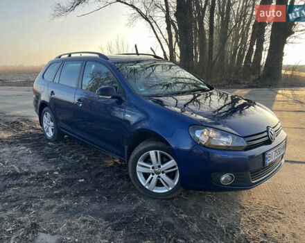 Синий Фольксваген Гольф, объемом двигателя 1.6 л и пробегом 212 тыс. км за 8950 $, фото 1 на Automoto.ua