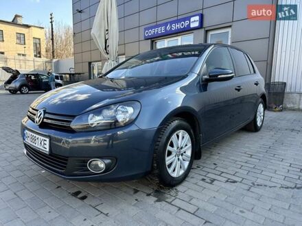 Синий Фольксваген Гольф, объемом двигателя 1.6 л и пробегом 201 тыс. км за 10499 $, фото 1 на Automoto.ua