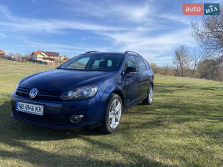 Синий Фольксваген Гольф, объемом двигателя 1.6 л и пробегом 214 тыс. км за 8950 $, фото 1 на Automoto.ua