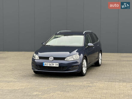 Синий Фольксваген Гольф, объемом двигателя 1.6 л и пробегом 280 тыс. км за 8599 $, фото 1 на Automoto.ua