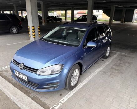 Синий Фольксваген Гольф, объемом двигателя 1.4 л и пробегом 192 тыс. км за 10300 $, фото 1 на Automoto.ua