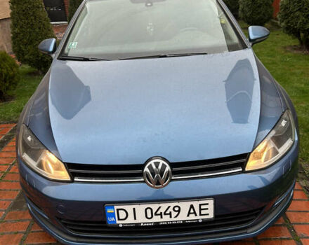 Синий Фольксваген Гольф, объемом двигателя 1.4 л и пробегом 225 тыс. км за 9600 $, фото 1 на Automoto.ua
