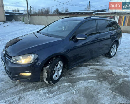 Синий Фольксваген Гольф, объемом двигателя 1.2 л и пробегом 226 тыс. км за 9800 $, фото 1 на Automoto.ua