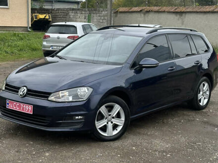 Синий Фольксваген Гольф, объемом двигателя 1.2 л и пробегом 225 тыс. км за 9999 $, фото 1 на Automoto.ua