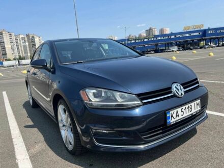 Синий Фольксваген Гольф, объемом двигателя 1.8 л и пробегом 180 тыс. км за 10800 $, фото 1 на Automoto.ua