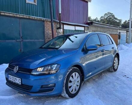 Синий Фольксваген Гольф, объемом двигателя 1.4 л и пробегом 240 тыс. км за 11200 $, фото 1 на Automoto.ua