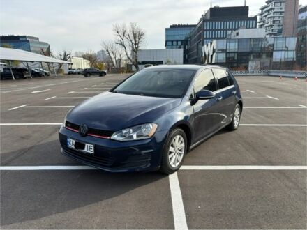 Синий Фольксваген Гольф, объемом двигателя 1.8 л и пробегом 227 тыс. км за 9400 $, фото 1 на Automoto.ua