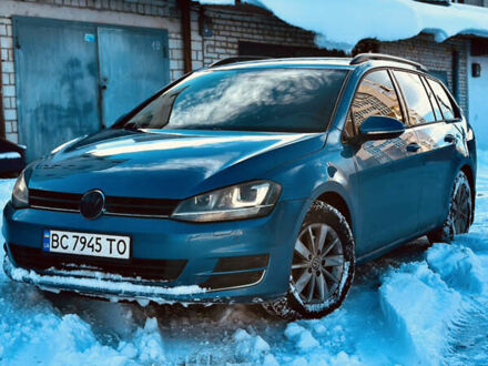 Синий Фольксваген Гольф, объемом двигателя 1.6 л и пробегом 266 тыс. км за 11200 $, фото 1 на Automoto.ua