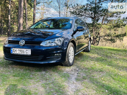 Фольксваген Гольф 2014 в Житомире на Automoto.ua Синий Фольксваген Гольф, объемом двигателя 1.6 л и пробегом 255 тыс. км за 10700 $, фото 1 на Automoto.ua