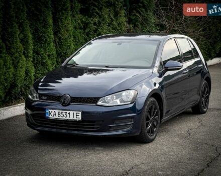 Синий Фольксваген Гольф, объемом двигателя 1.8 л и пробегом 230 тыс. км за 9600 $, фото 1 на Automoto.ua