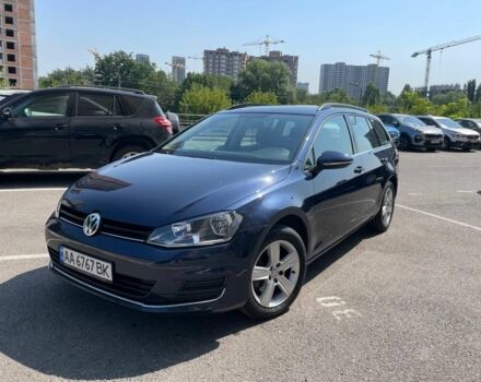 Синий Фольксваген Гольф, объемом двигателя 2 л и пробегом 159 тыс. км за 13800 $, фото 1 на Automoto.ua