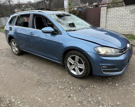 Синій Фольксваген Гольф, об'ємом двигуна 2 л та пробігом 270 тис. км за 4300 $, фото 1 на Automoto.ua