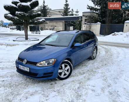 Синий Фольксваген Гольф, объемом двигателя 1.97 л и пробегом 237 тыс. км за 9499 $, фото 1 на Automoto.ua