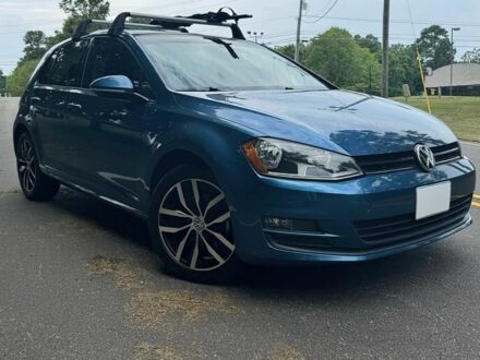 Синий Фольксваген Гольф, объемом двигателя 1.8 л и пробегом 70 тыс. км за 4000 $, фото 1 на Automoto.ua