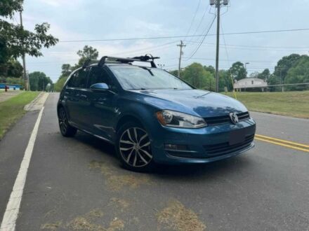 Синий Фольксваген Гольф, объемом двигателя 1.8 л и пробегом 80 тыс. км за 3950 $, фото 1 на Automoto.ua