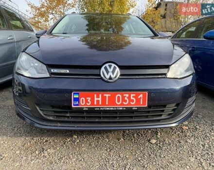 Синий Фольксваген Гольф, объемом двигателя 1.6 л и пробегом 206 тыс. км за 9600 $, фото 1 на Automoto.ua
