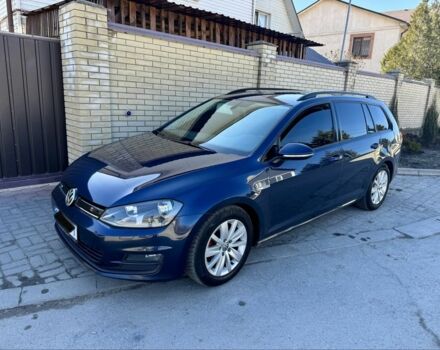 Синий Фольксваген Гольф, объемом двигателя 1.6 л и пробегом 186 тыс. км за 9300 $, фото 1 на Automoto.ua