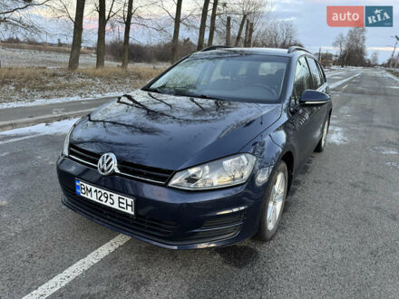 Фольксваген Гольф 2015 в Ромнах на Automoto.ua Синий Фольксваген Гольф, объемом двигателя 1.97 л и пробегом 148 тыс. км за 10700 $, фото 1 на Automoto.ua