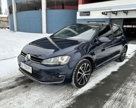 Синий Фольксваген Гольф, объемом двигателя 2 л и пробегом 104 тыс. км за 15100 $, фото 1 на Automoto.ua