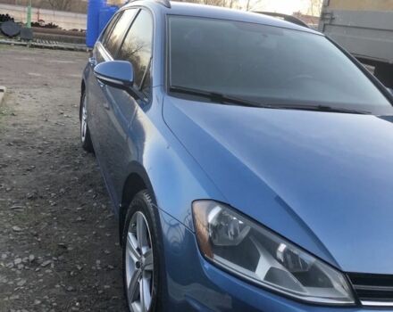 Синий Фольксваген Гольф, объемом двигателя 2 л и пробегом 208 тыс. км за 11900 $, фото 1 на Automoto.ua