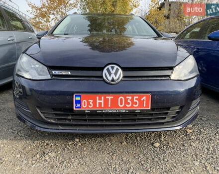 Синий Фольксваген Гольф, объемом двигателя 1.6 л и пробегом 205 тыс. км за 10950 $, фото 1 на Automoto.ua