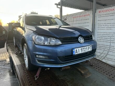 Синій Фольксваген Гольф, об'ємом двигуна 2 л та пробігом 335 тис. км за 6850 $, фото 1 на Automoto.ua