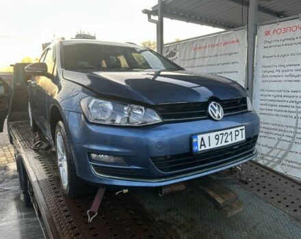 Синий Фольксваген Гольф, объемом двигателя 2 л и пробегом 335 тыс. км за 6850 $, фото 1 на Automoto.ua