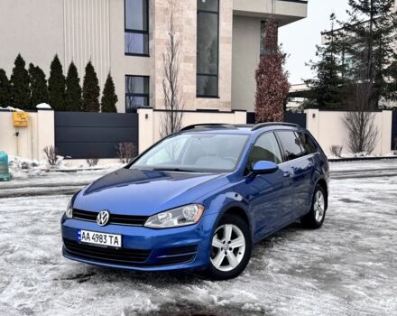 Синий Фольксваген Гольф, объемом двигателя 2 л и пробегом 238 тыс. км за 9499 $, фото 1 на Automoto.ua