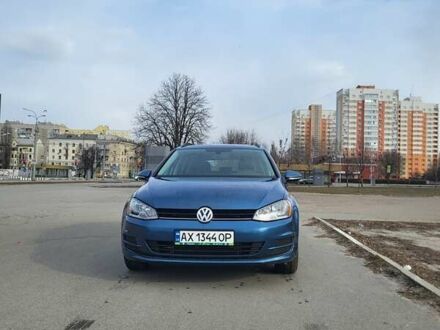 Синий Фольксваген Гольф, объемом двигателя 1.8 л и пробегом 76 тыс. км за 13100 $, фото 1 на Automoto.ua