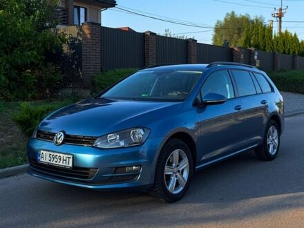 Синий Фольксваген Гольф, объемом двигателя 1.6 л и пробегом 304 тыс. км за 11800 $, фото 1 на Automoto.ua